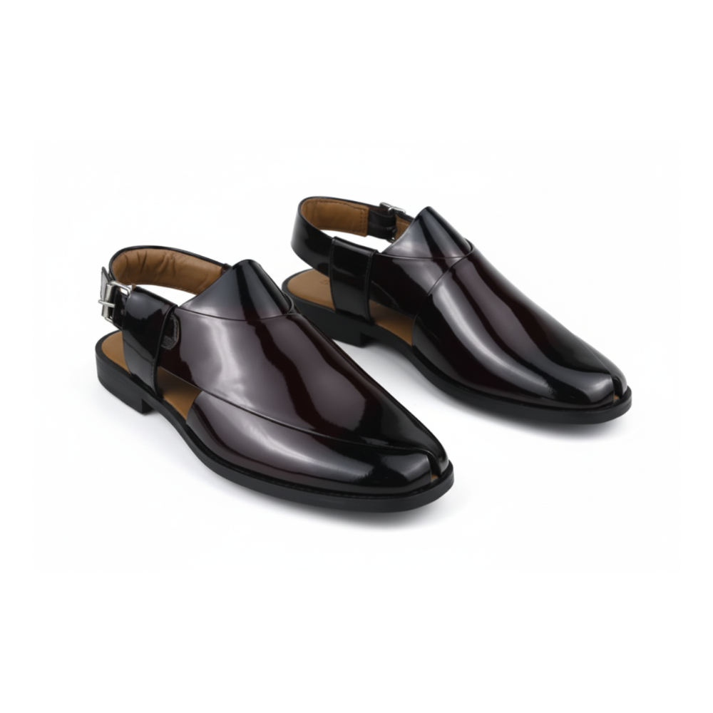 Glossy Formal Peshawari Chappal