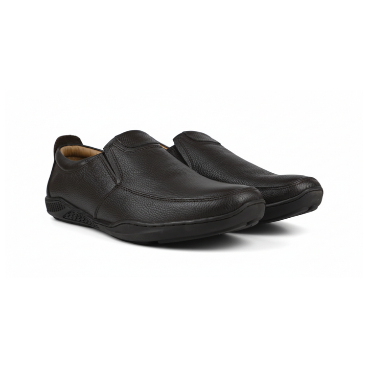 MetroMile Black Loafers