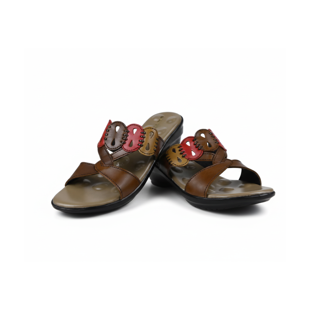 Trendy Multi-Color Slip-On Slippers