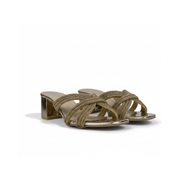 TwineLuxe Block Heel