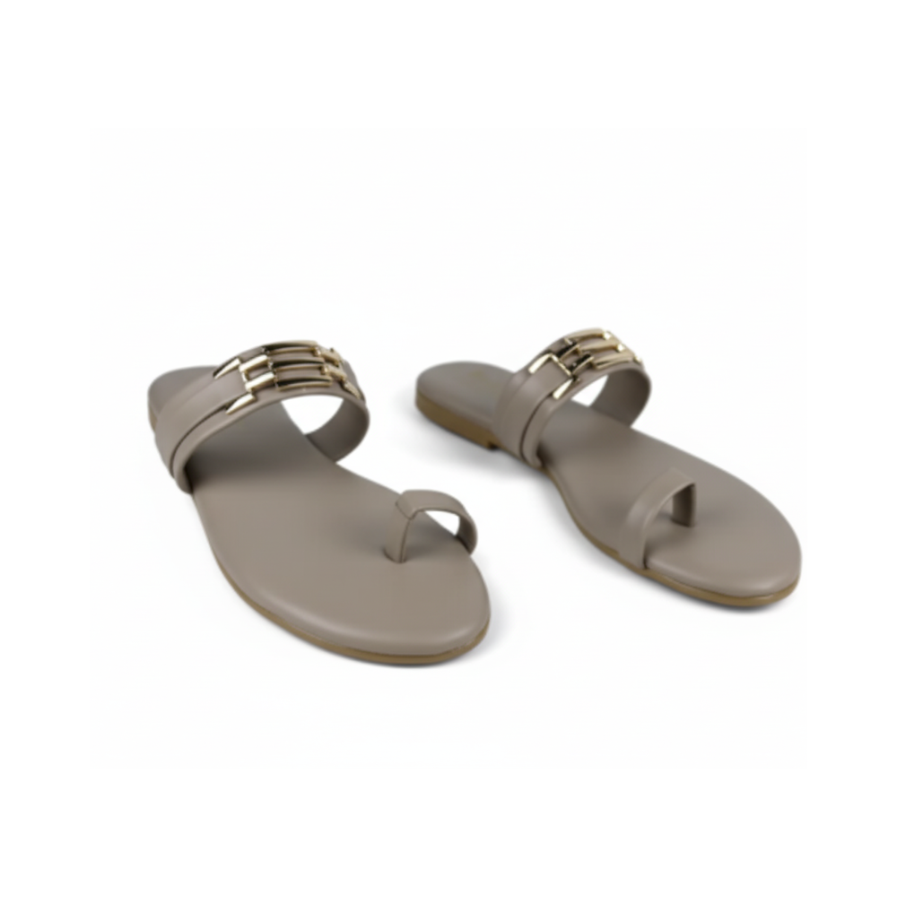 Buckle Straps Slipper