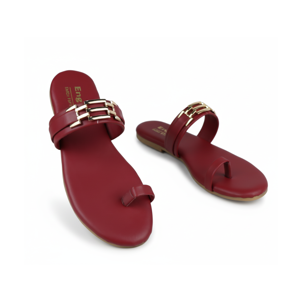 Buckle Straps Slipper