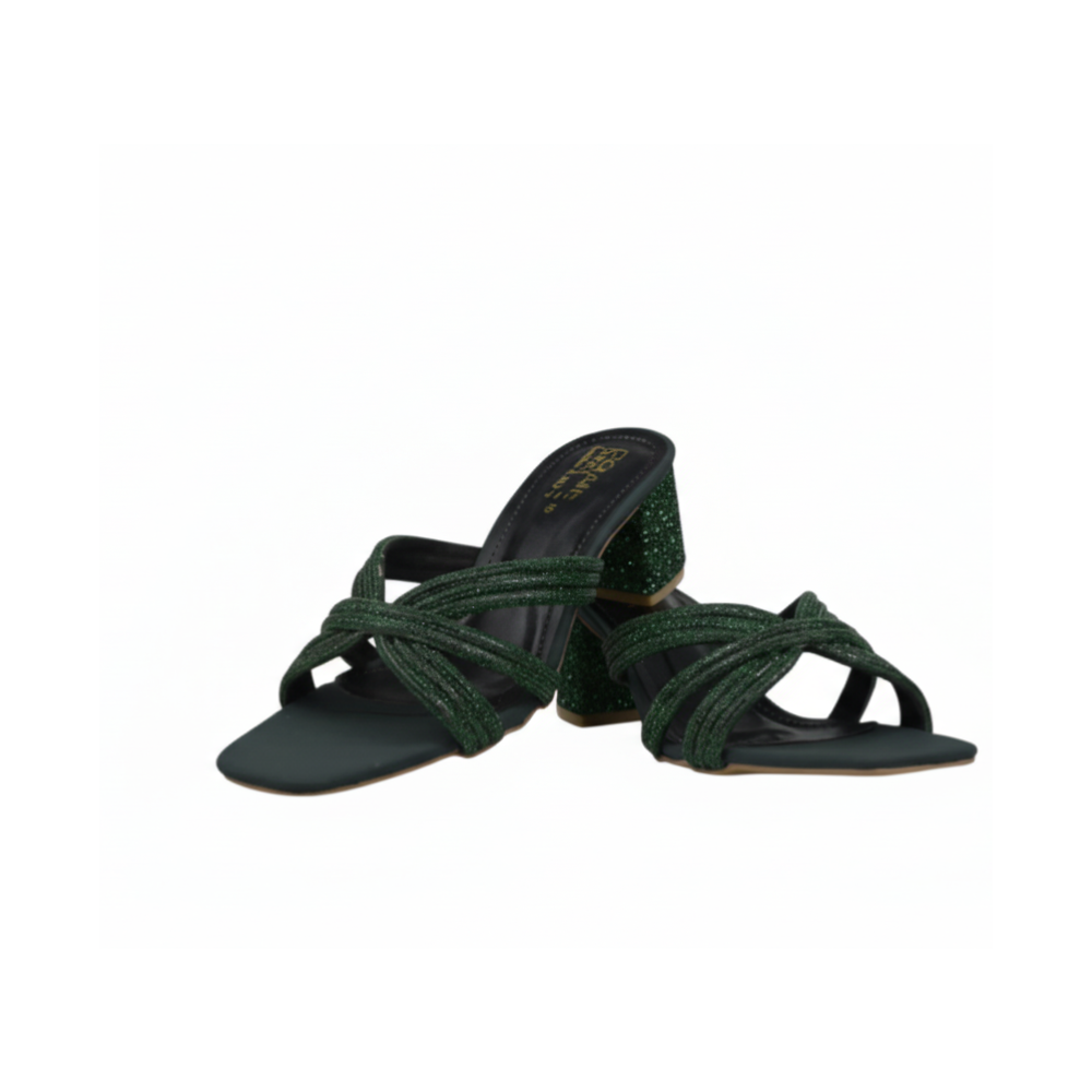 TwineLuxe Block Heel