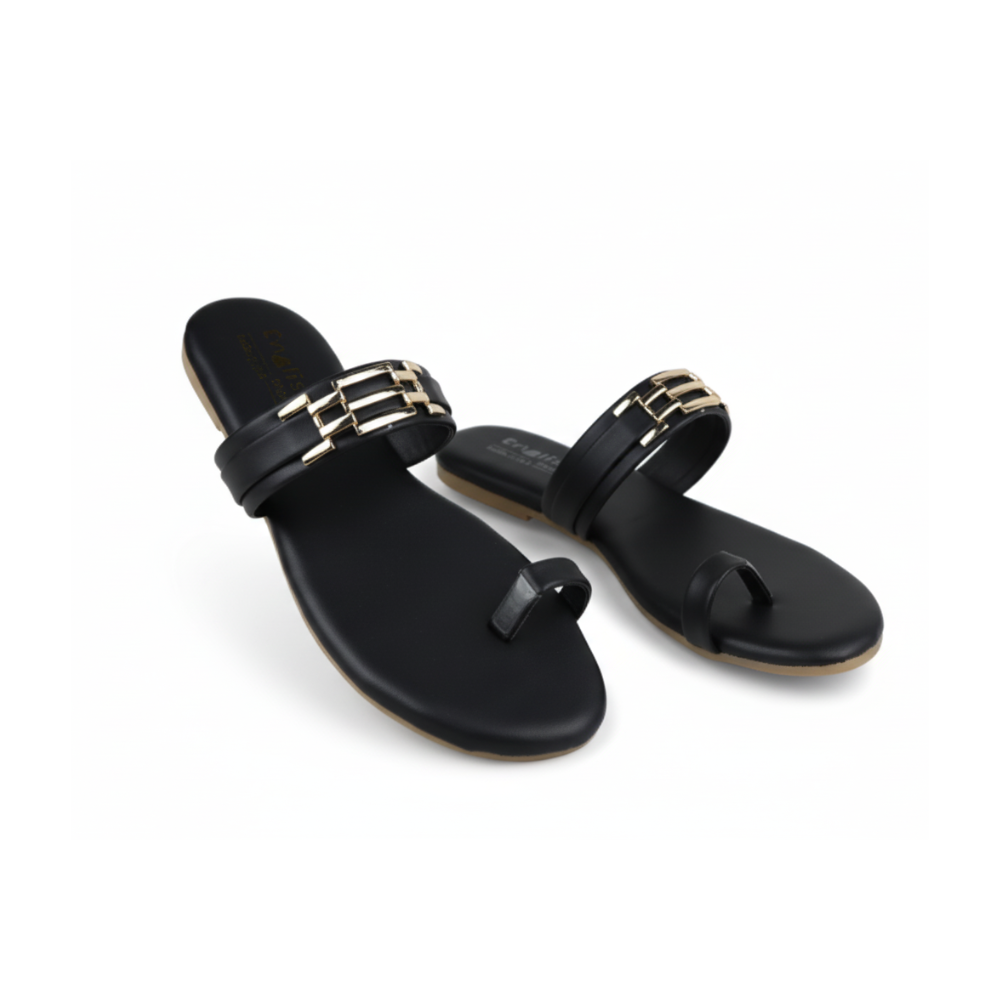 Buckle Straps Slipper