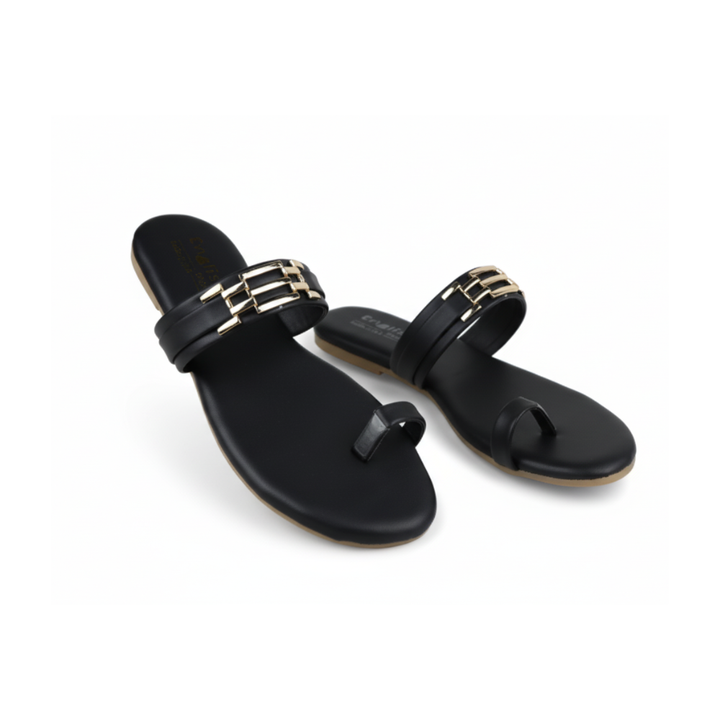 Buckle Straps Slipper