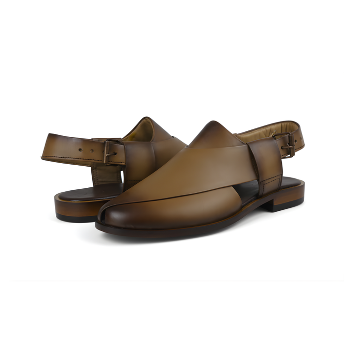 Sleek Modern Peshawari Chappal