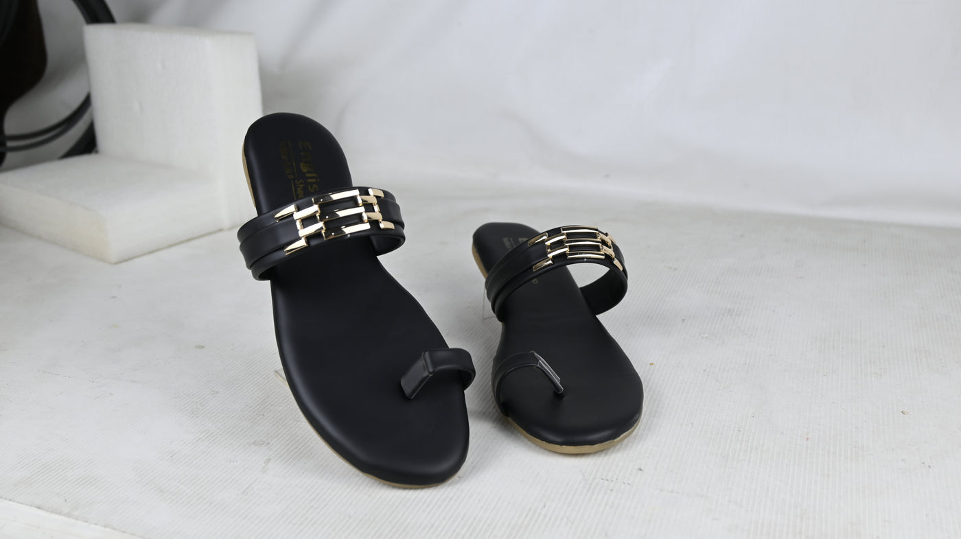 Buckle Straps Slipper