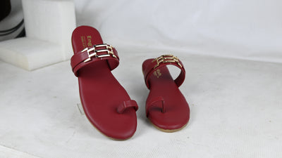 Buckle Straps Slipper