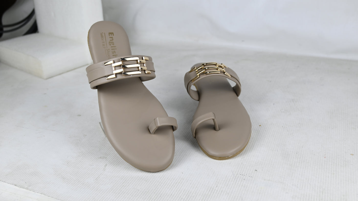 Buckle Straps Slipper