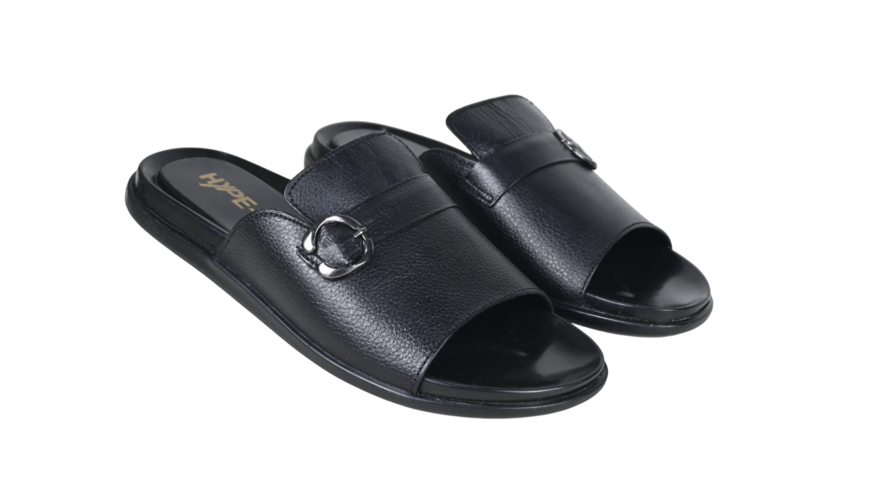 SleekStep Buckle Slippers