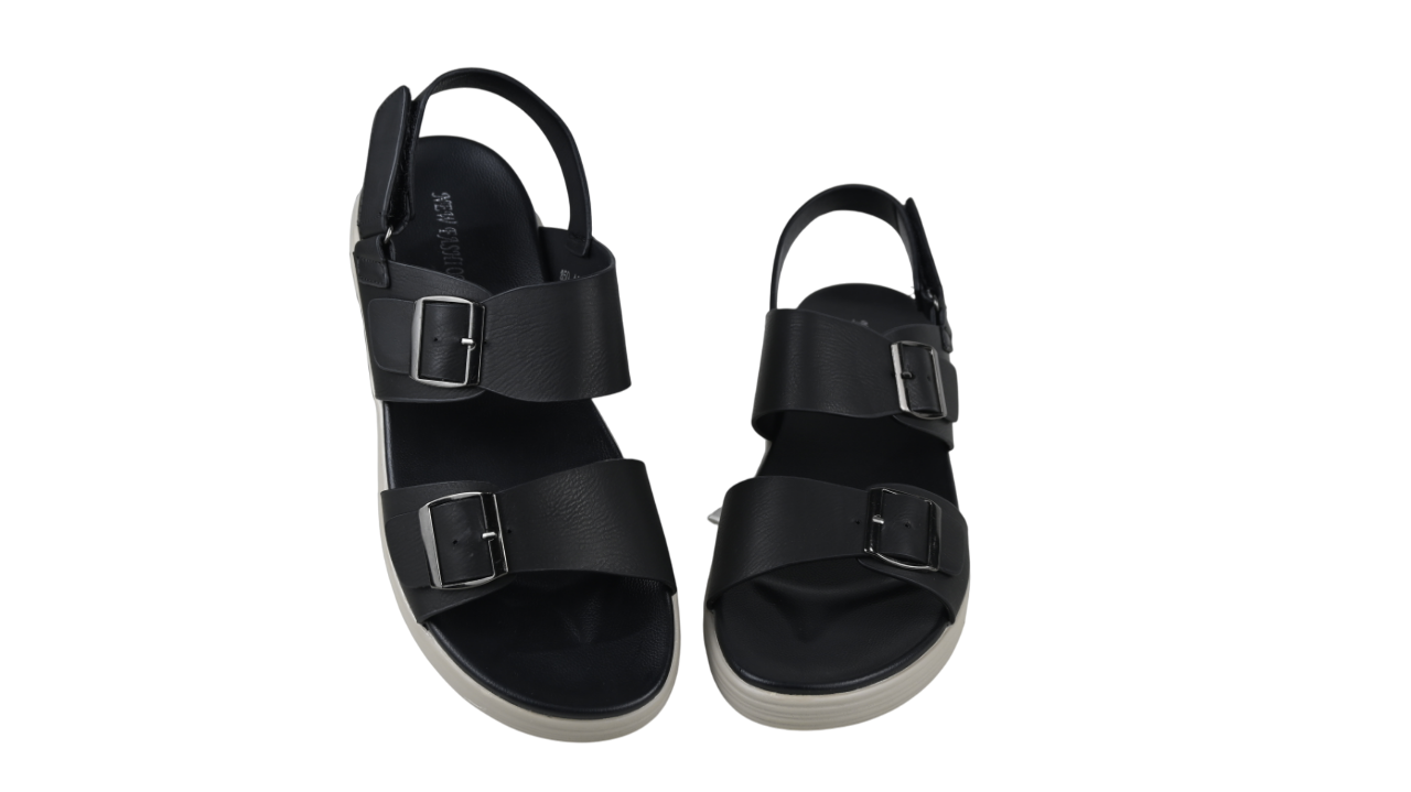 BuckleStride TwinLock Sandals