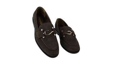 VelvetBond Suede Bit Loafers