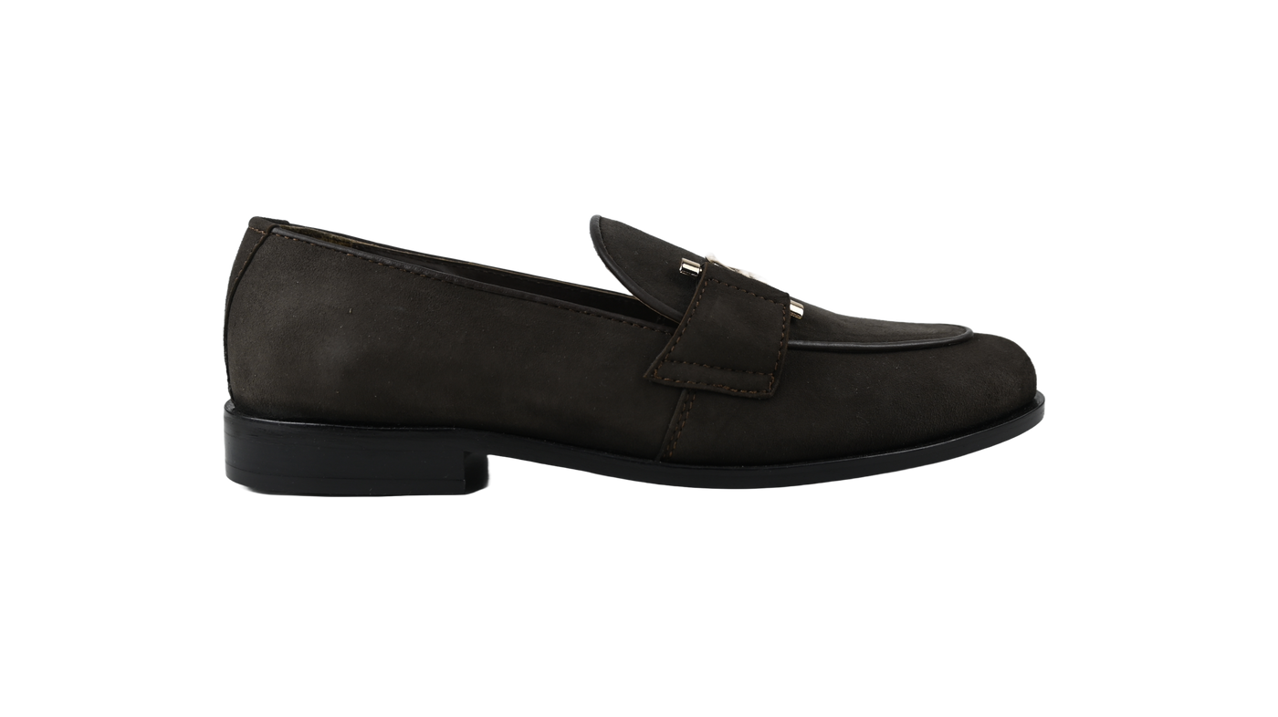 VelvetBond Suede Bit Loafers