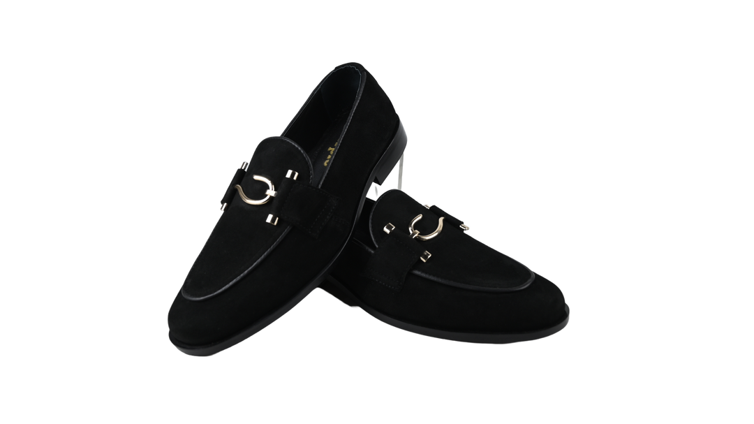VelvetBond Suede Bit Loafers