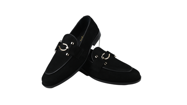 VelvetBond Suede Bit Loafers