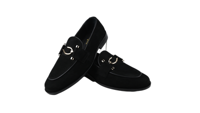 VelvetBond Suede Bit Loafers