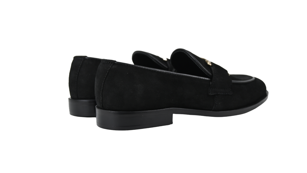 VelvetBond Suede Bit Loafers