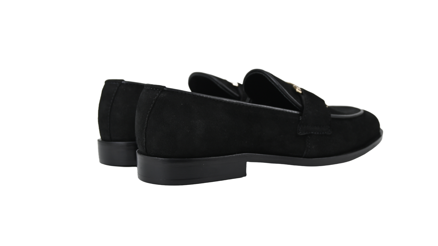 VelvetBond Suede Bit Loafers