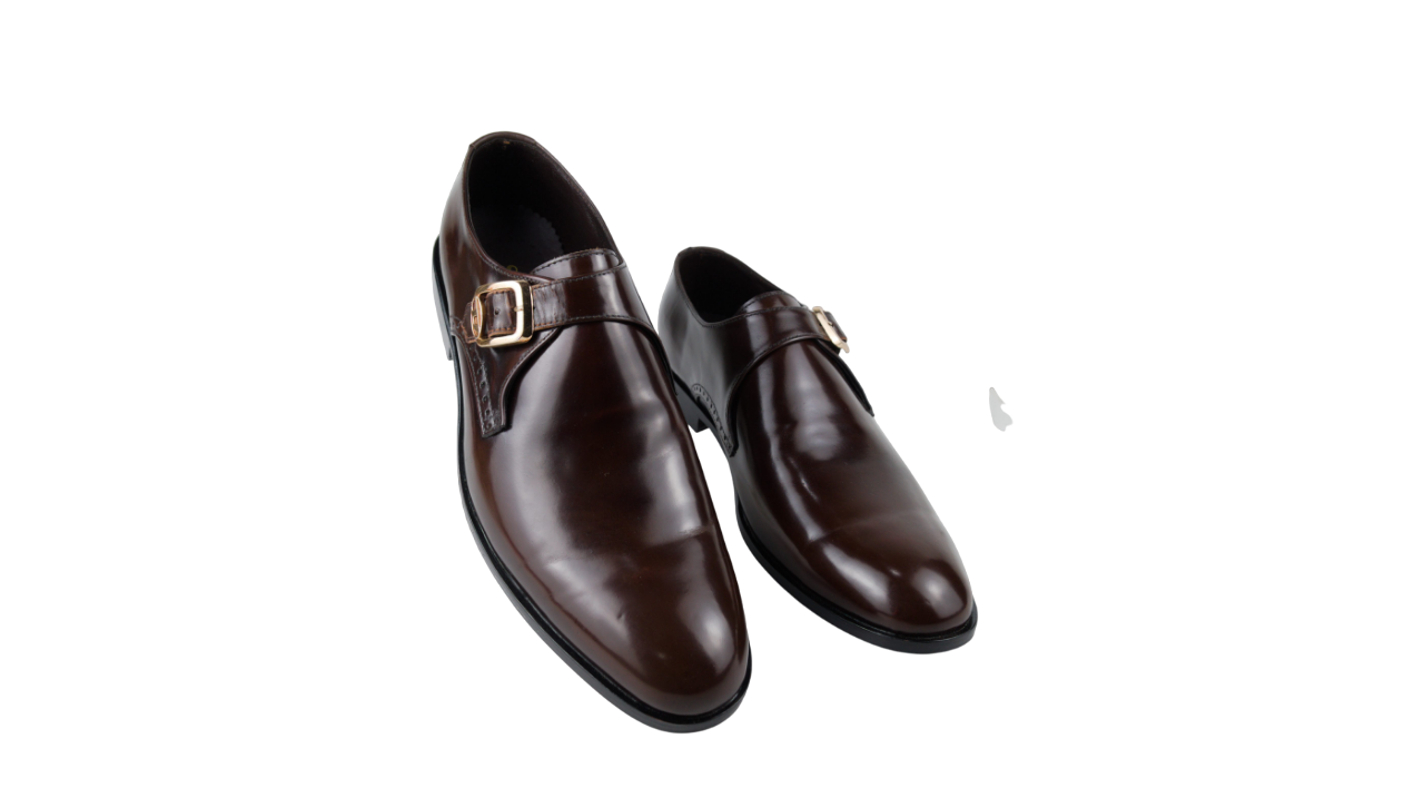MonkEdge Single Buckle Shoes