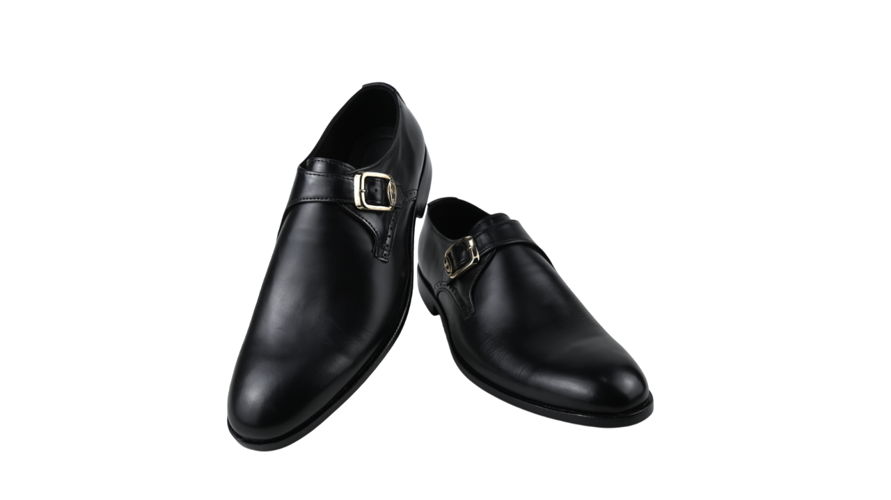 MonkEdge Single Buckle Shoes