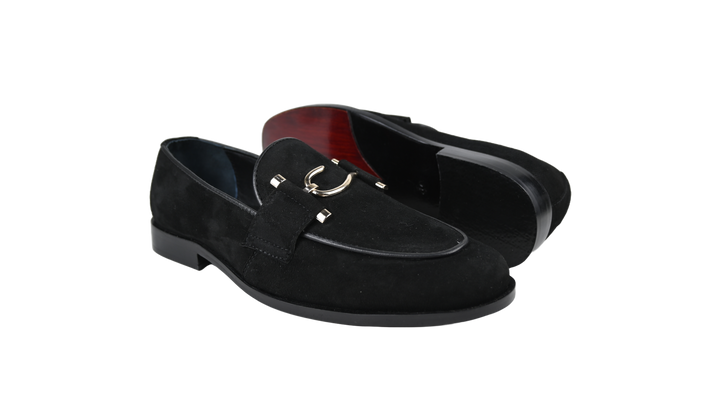 VelvetBond Suede Bit Loafers
