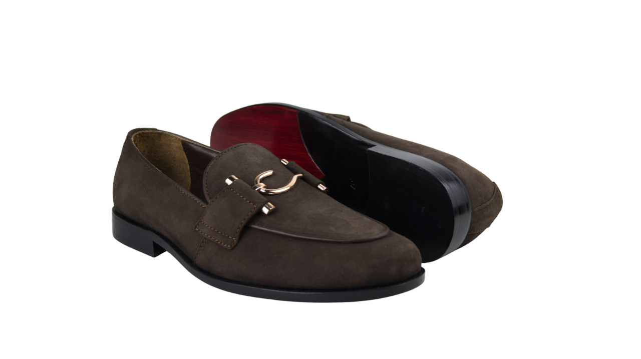 VelvetBond Suede Bit Loafers