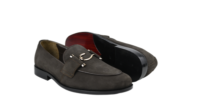 VelvetBond Suede Bit Loafers