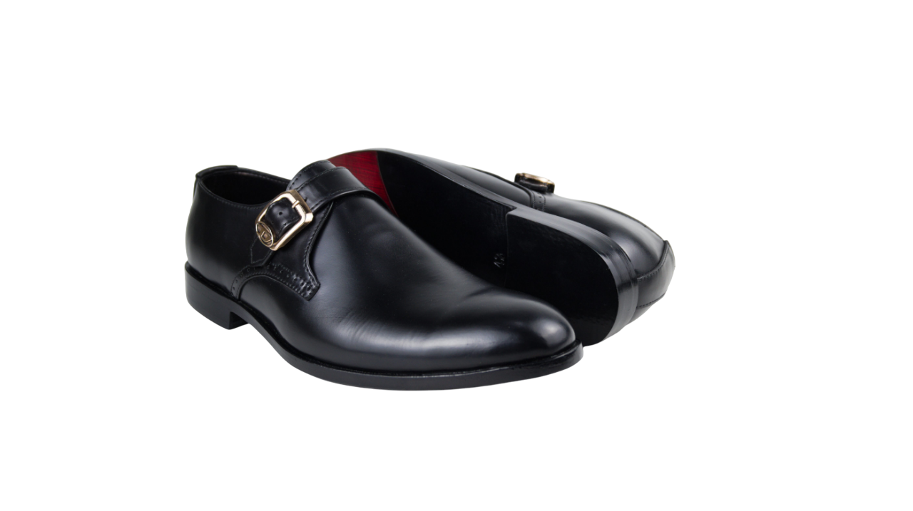 MonkEdge Single Buckle Shoes