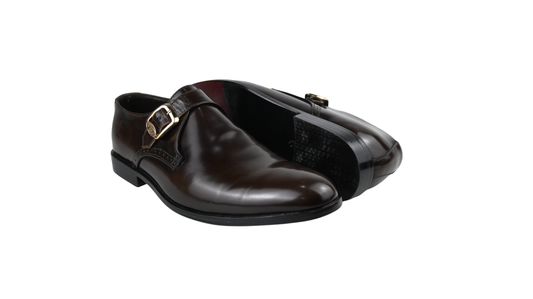 MonkEdge Single Buckle Shoes