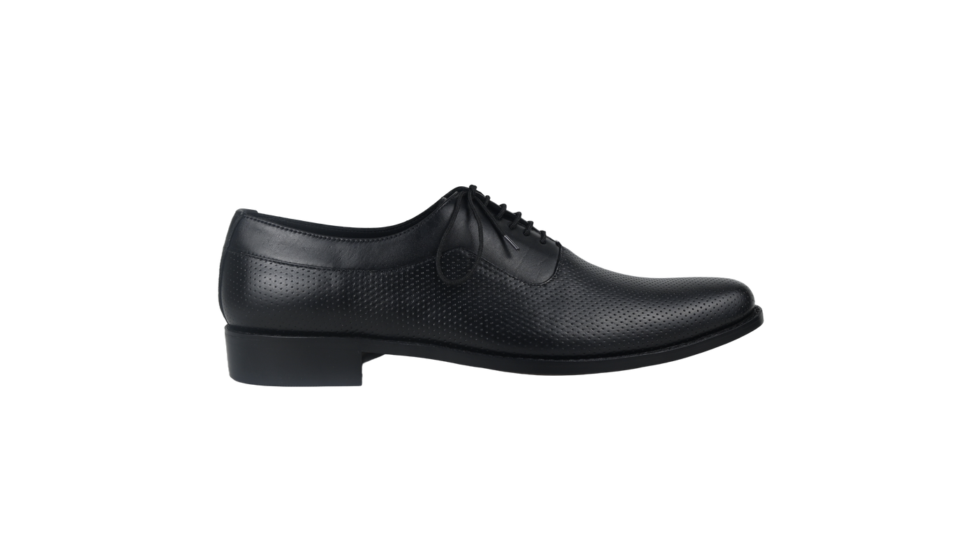 Perforated Lace-Up Derbys