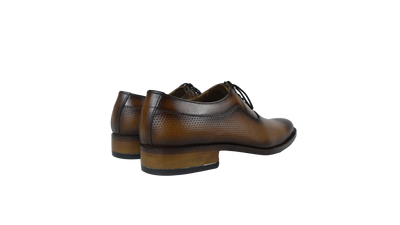 Perforated Lace-Up Derbys