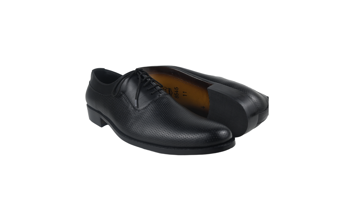 Perforated Lace-Up Derbys