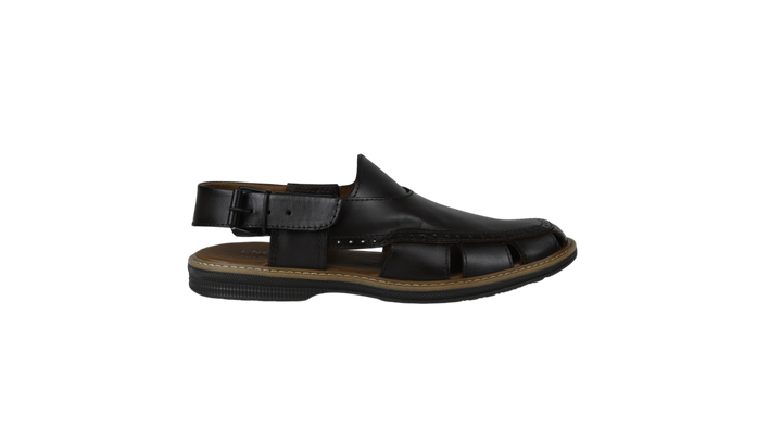 Brogue-Detail Classic Peshawari Chappal