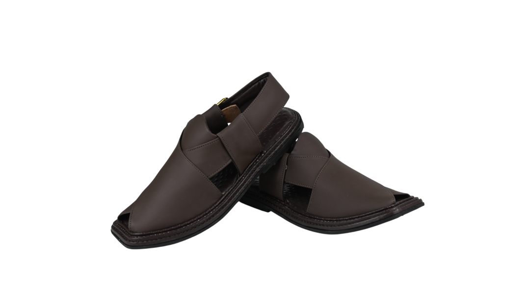Traditional Round-Toe Peshawari Chappal
