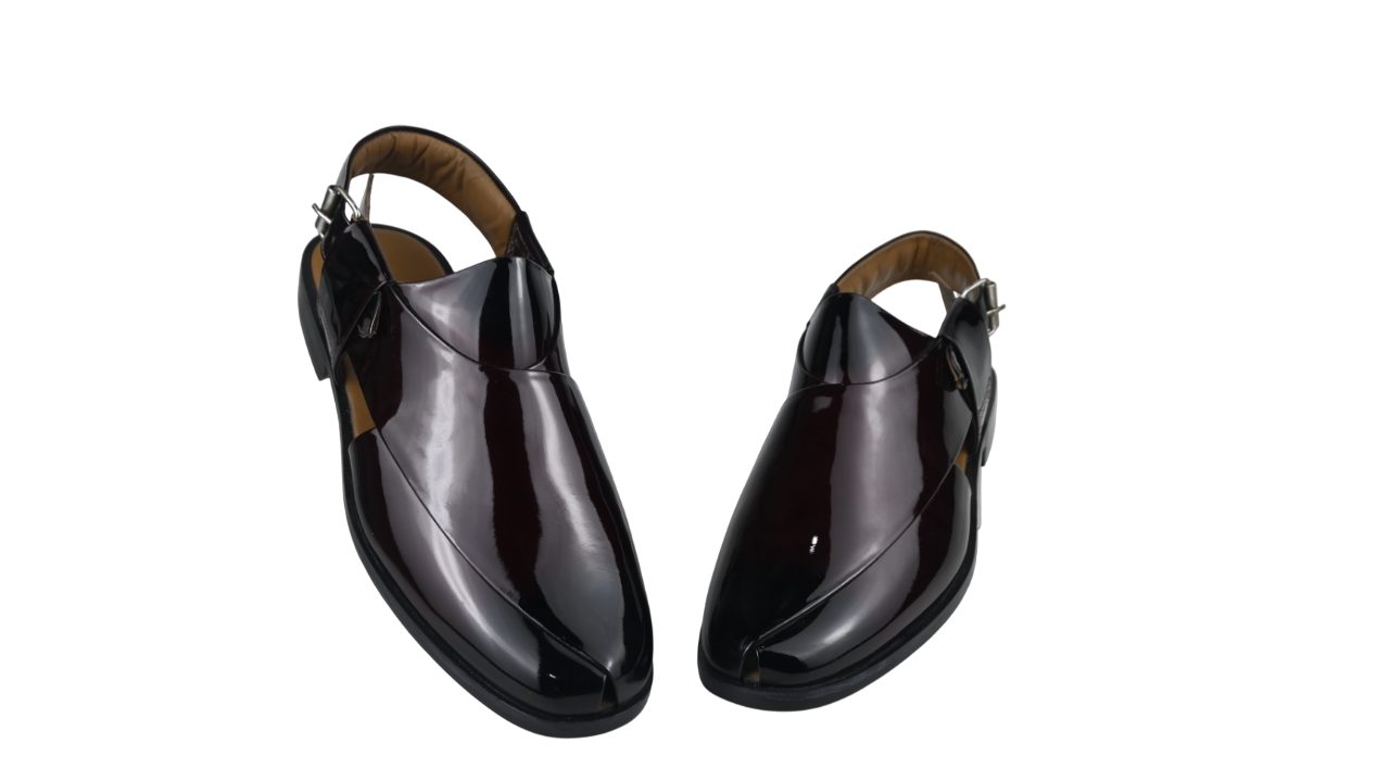 Glossy Formal Peshawari Chappal