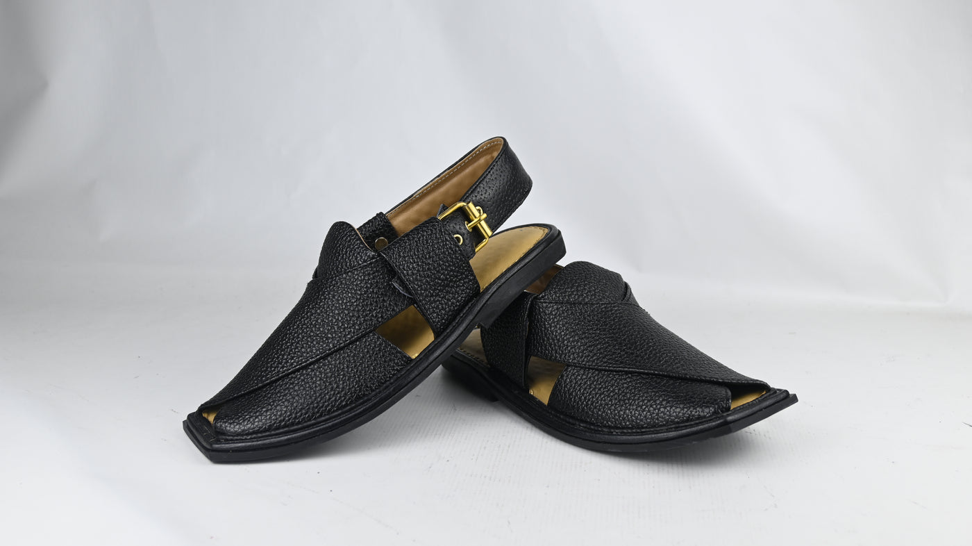 Textured Premium Peshawari Chappal