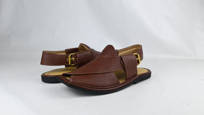 Textured Premium Peshawari Chappal