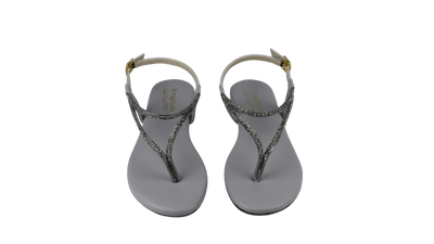 Women Narrow Strap Slipper