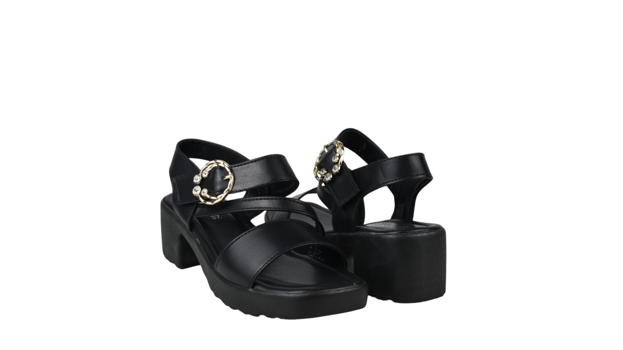 Women’s Short Heel Strap Sandal