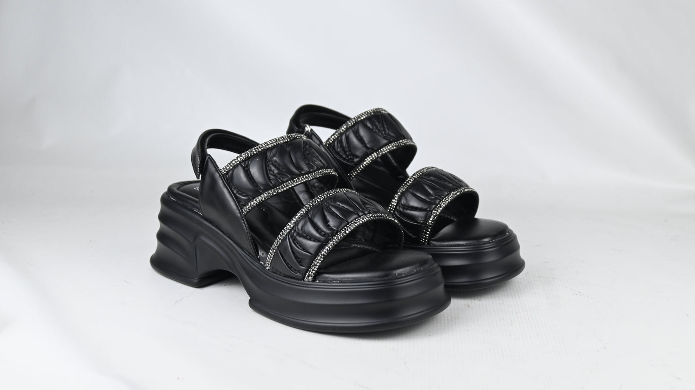 Comfort Strappy Platform Sandals