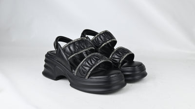 Comfort Strappy Platform Sandals