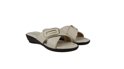 Women's Buckle Strap Comfort Slippers