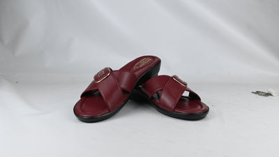 Women's Buckle Strap Comfort Slippers