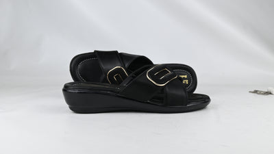 Women's Buckle Strap Comfort Slippers
