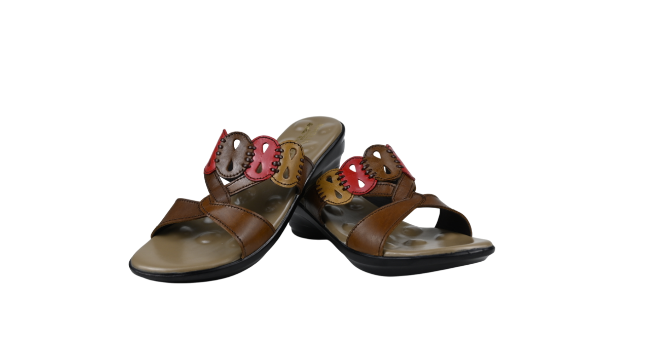 Trendy Multi-Color Slip-On Slippers