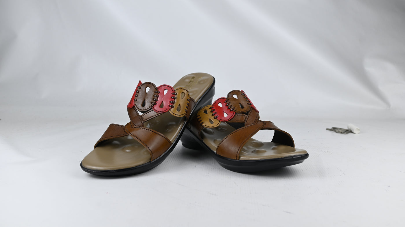 Trendy Multi-Color Slip-On Slippers