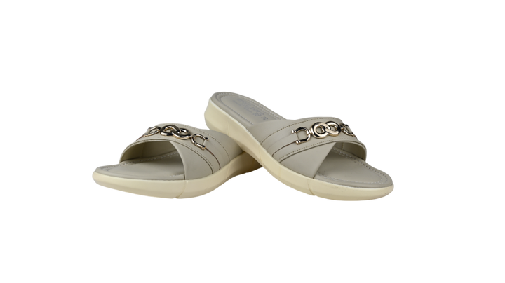 Stylish Cross-Band Comfort Slippers for Women