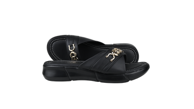 Stylish Cross-Band Comfort Slippers for Women