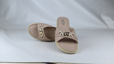 Stylish Cross-Band Comfort Slippers for Women