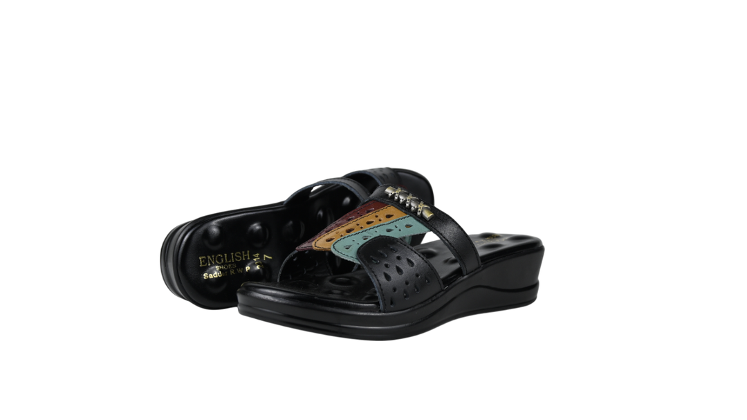 Multi-Color Strap Slippers